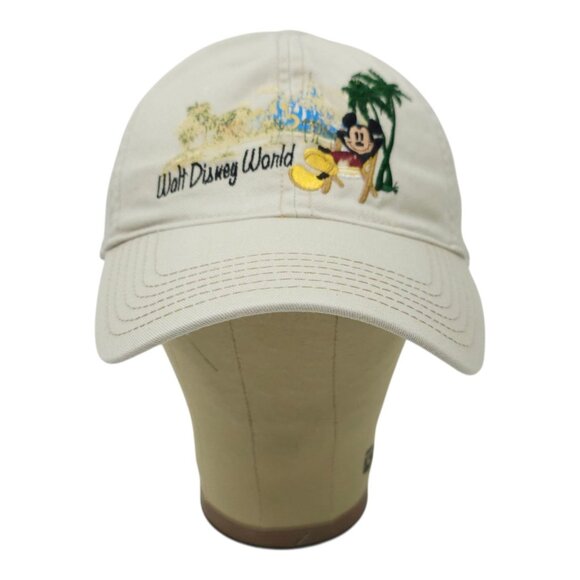 Walt Disney World Mickey Mouse Strapback Cap Trucker Baseball Hat Just Chillin - Picture 13 of 14